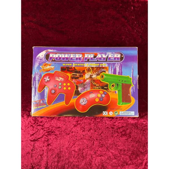 Vintage Collectibles - Power Player Game System - Super Joystick and Power Gun - Picture 8 of 8